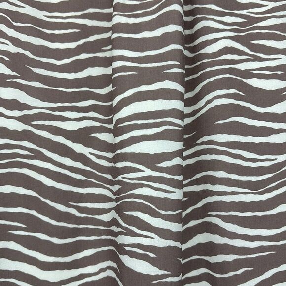 Loft Zebra Print Tie Back Shell Sz XS - Picture 5 of 12